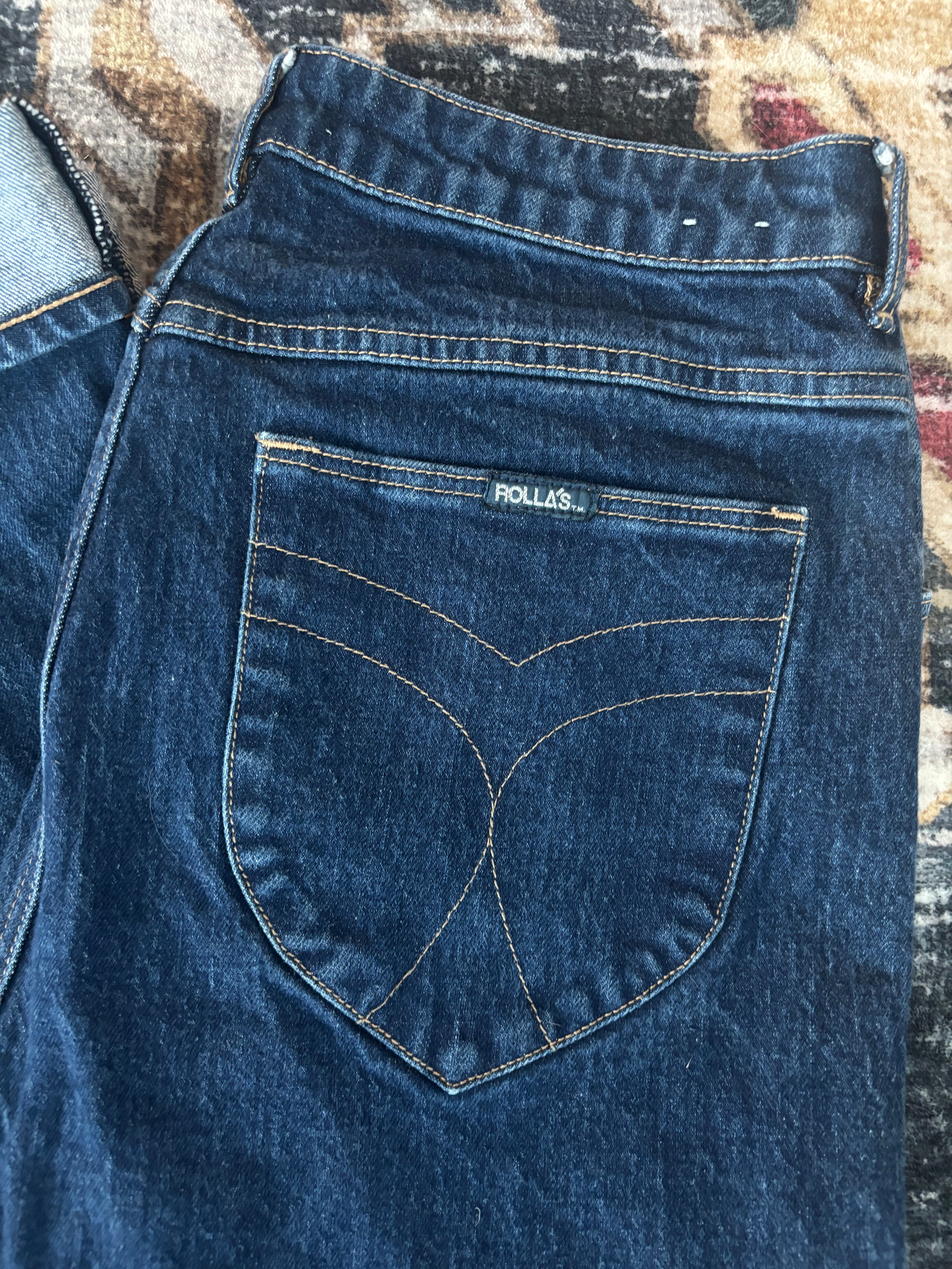 Rolla's High Rise Straight Jeans