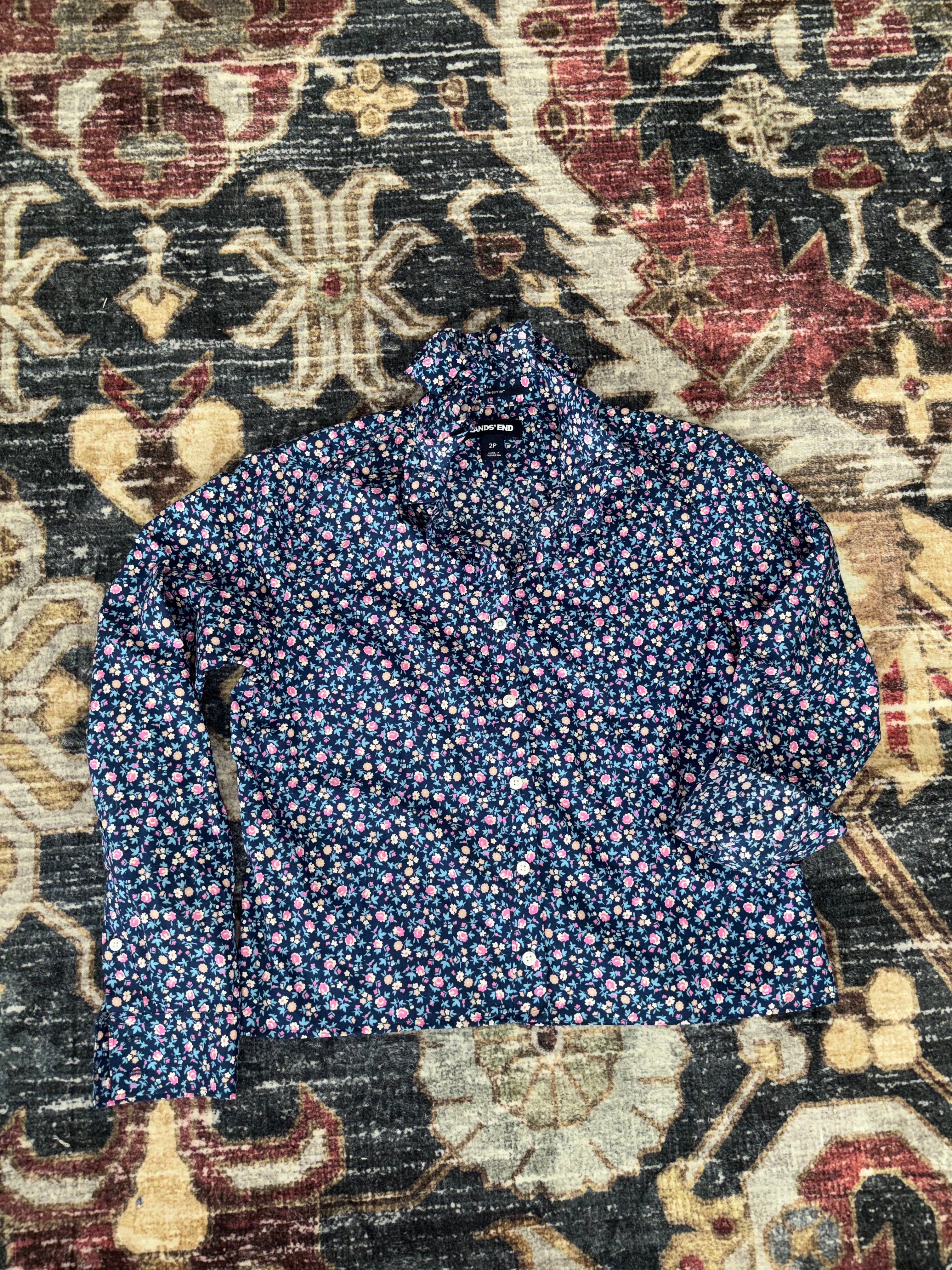 Floral Revamped Button Down