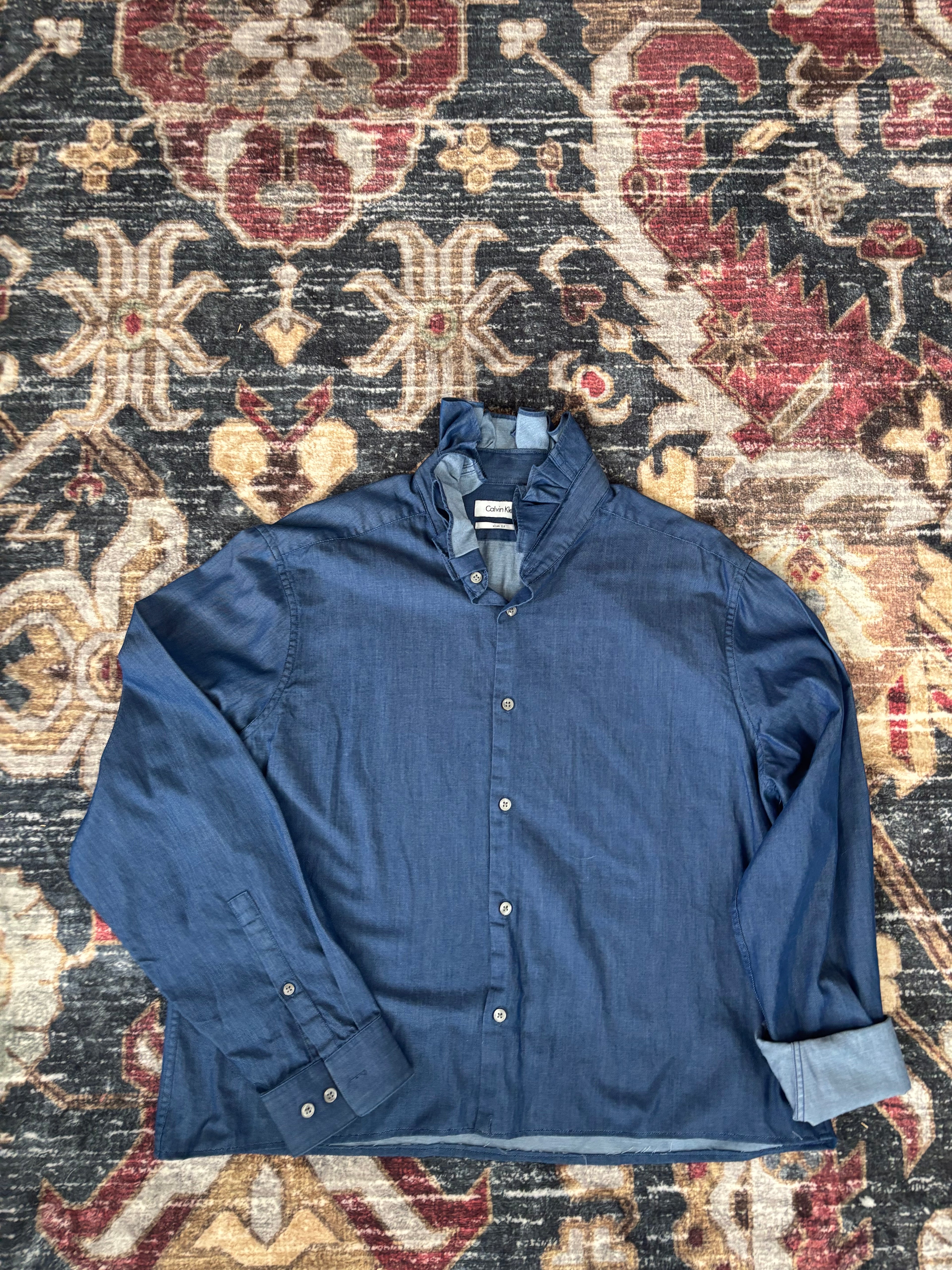 Calvin Klein Revamped Button Down